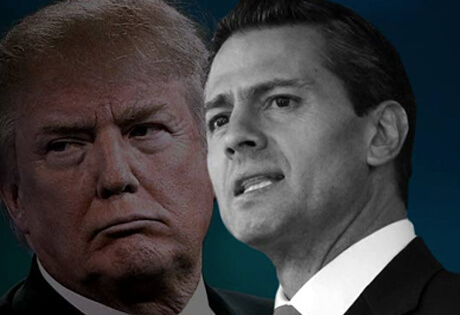 Peña Nieto; negociar, Trump