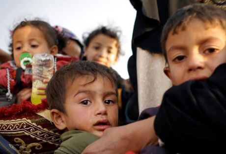 Irak; Mosul, niños; Save the Children