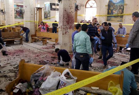 Egipto; iglesias coptas, atentado