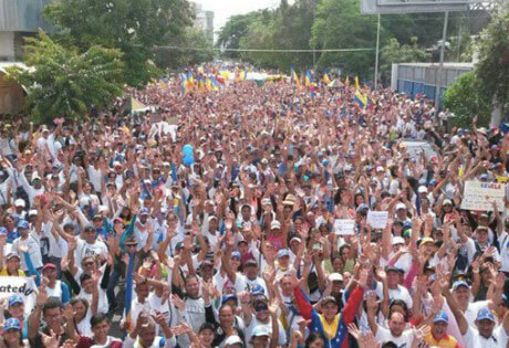 Manifestaciones Venezuela