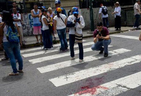 Venezuela; saldo marchas