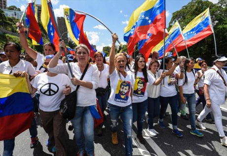 Venezuela; madres marchan