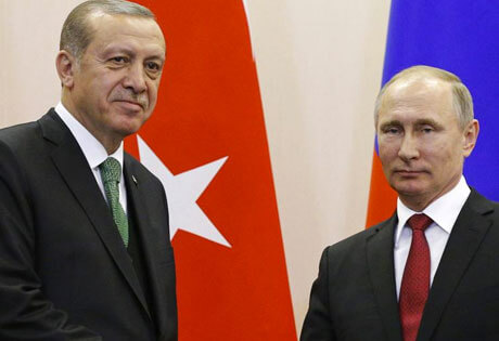 Siria; Putin, Erdogan