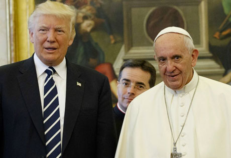 Donald Trump; Vaticano, señales