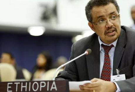 México; OMS, Tedros Adhanom