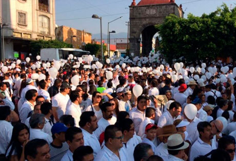 Apoya marcha por la paz