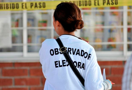observadores proceso electoral