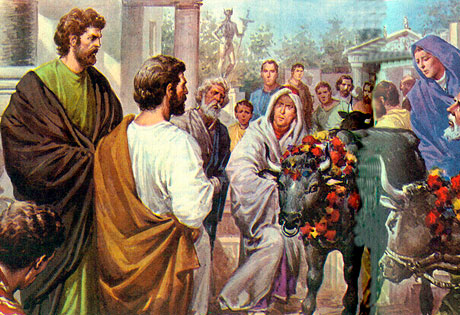 Pablo el caminante en Antioquía.
