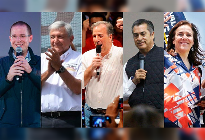 Humor de los candidatos