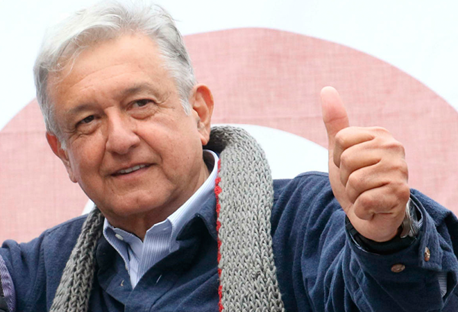 Exigen respeto a AMLO