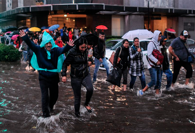 Lluvia en CDMX