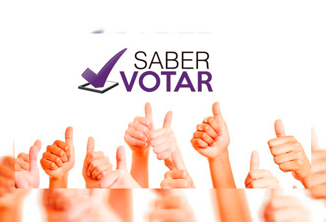 Presentan plataforma Saber Votar.