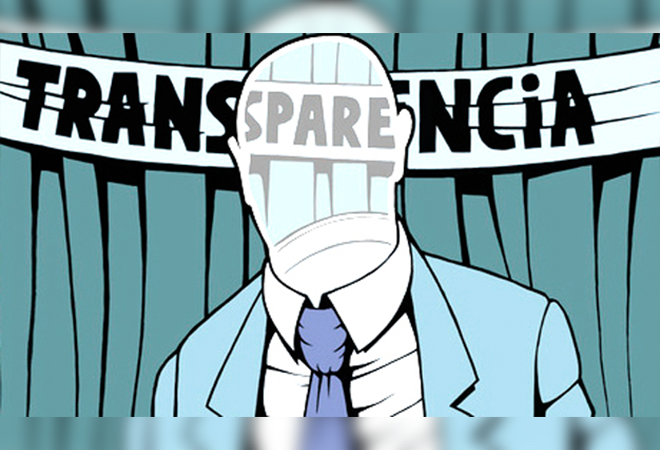 No hay transparencia en partidos políticos