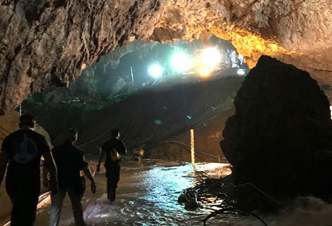 Rescate en Tailandia