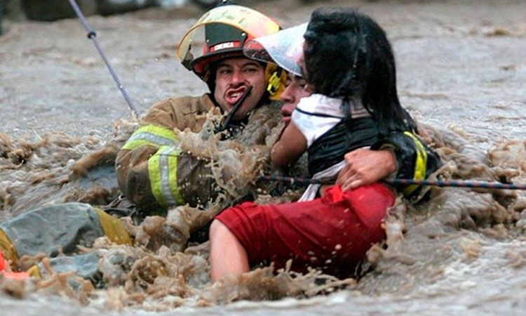 Solidaridad ante las inundaciones