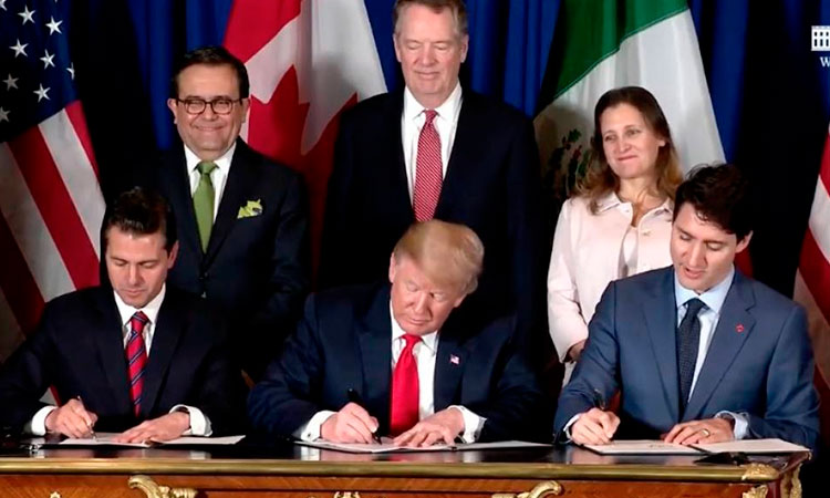 Firma tratado comercial