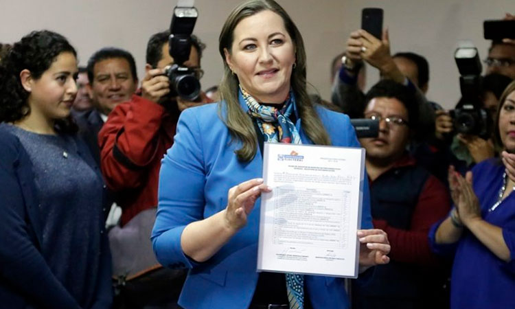 TEPJF reconoce a gobernadora de Puebla