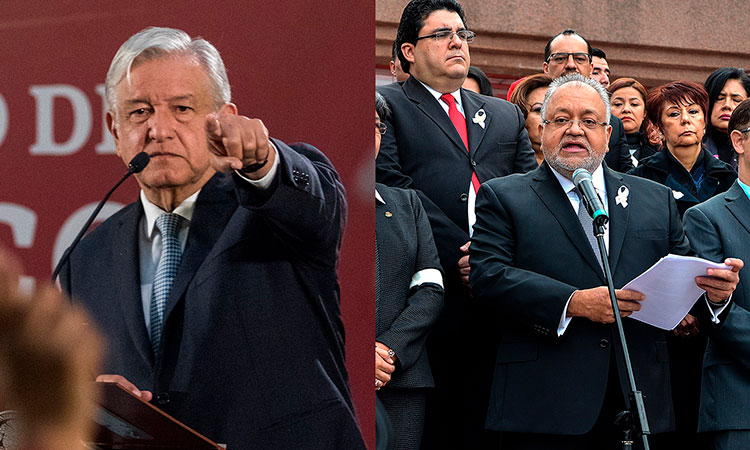 Jueces vs AMLO