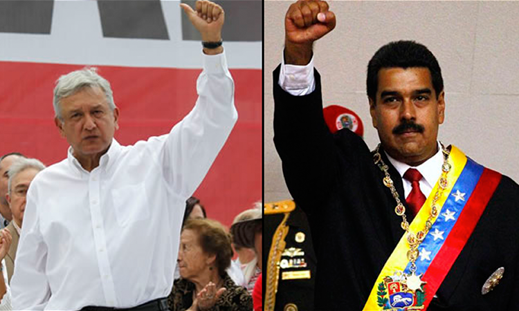 AMLO Nicolás Maduro