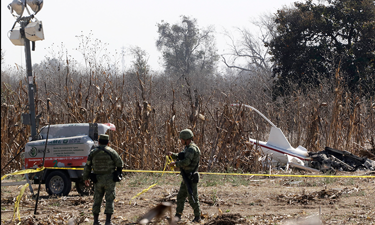 Helicopterazo provocado