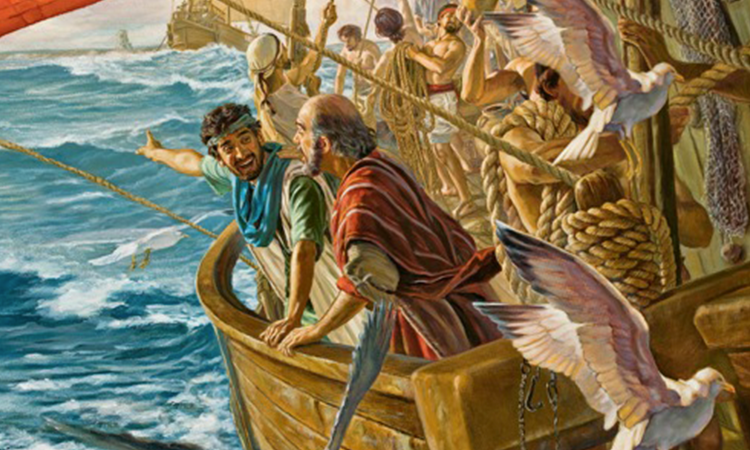Pablo el caminante y el barco con mercenarios