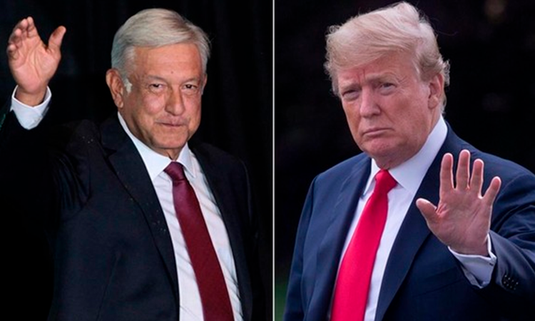 Trump y Obrador