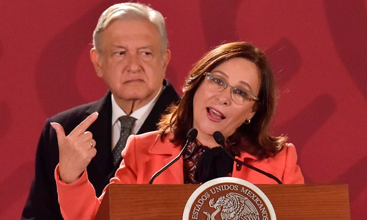 Rocío Nahle cancela