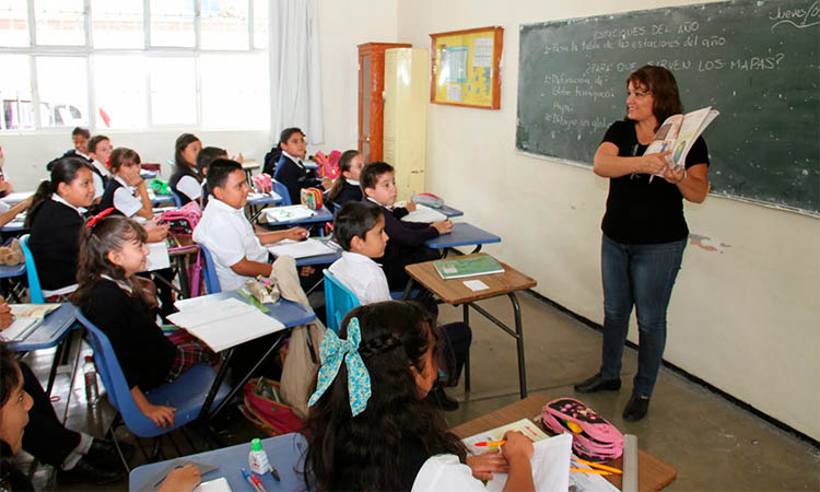 Imagen de los maestros en México