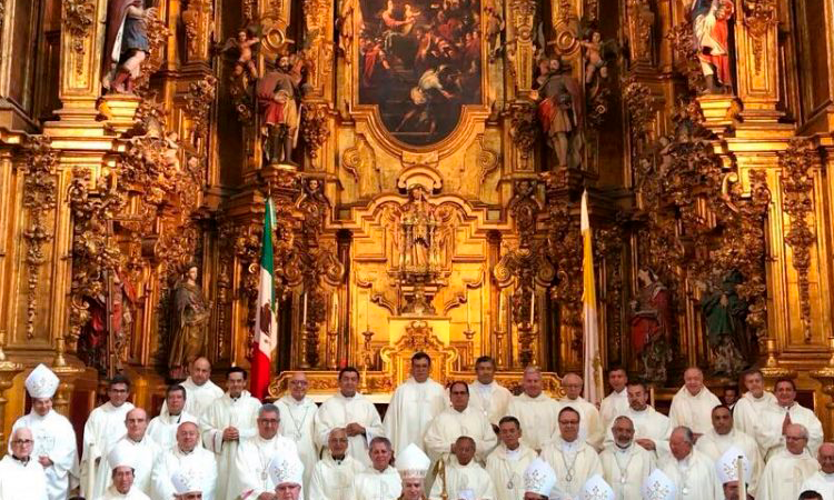 Mapa Arquidiócesis Primada de México