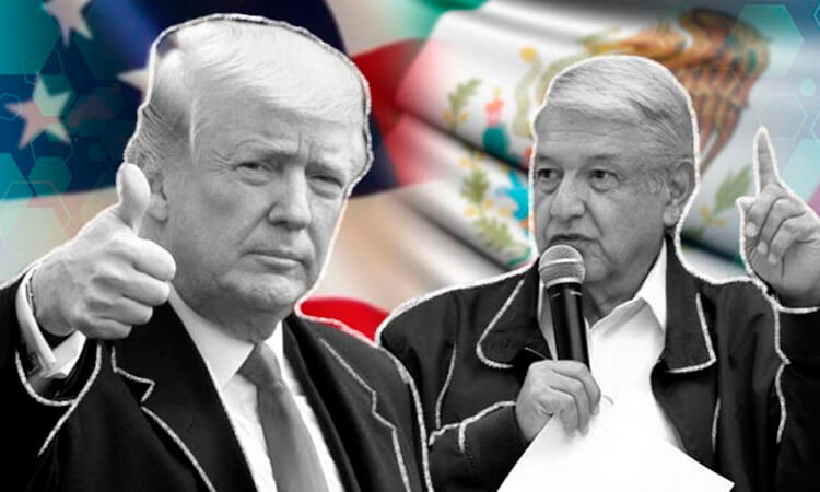 Imagen de Trump y AMLO