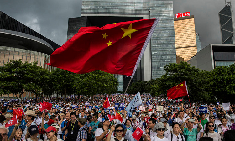 Manifestaciones en Hong Kong