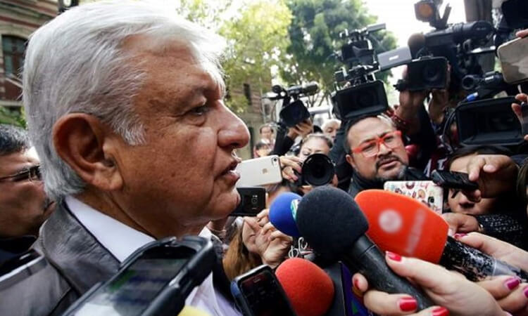 AMLO prensa