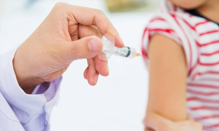 Niños sin ser vacunados