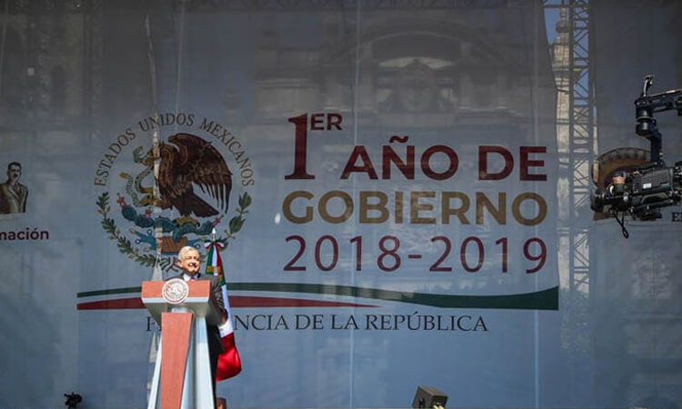 Un año de AMLO