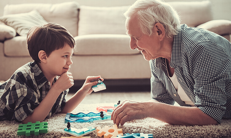 Abuelo pequeñito