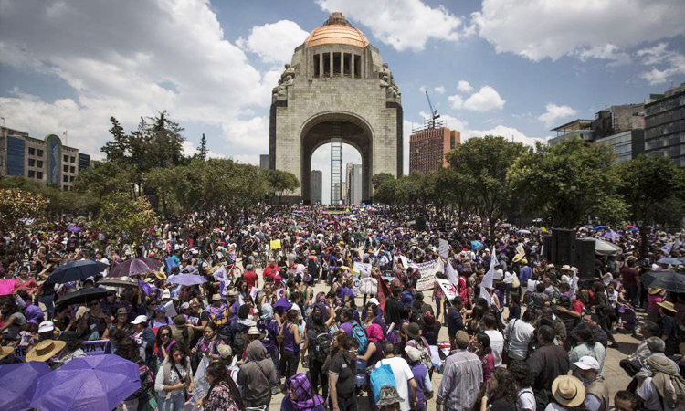 Manifestaciones de inconformes