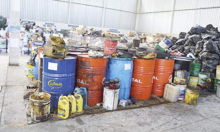 Centros de acopio de residuos