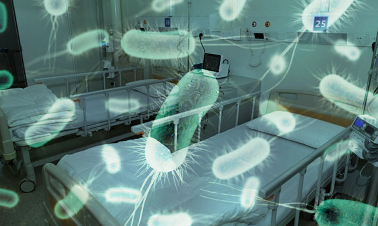 Bacterias en hospitales